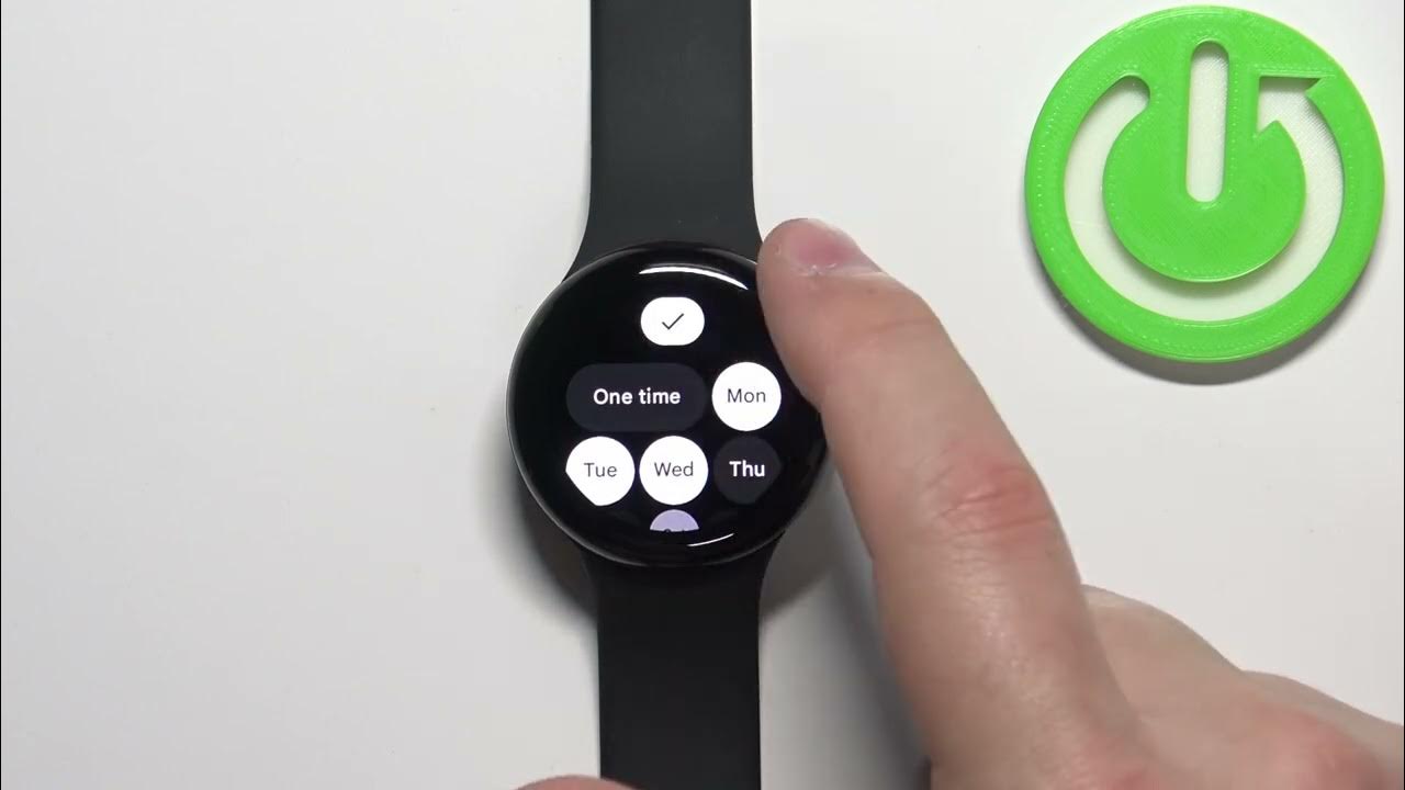 How to Set the Alarm on GOOGLE Pixel Watch Adjust Alarm Clock on
