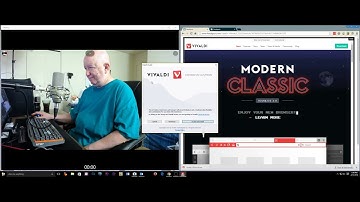 Install of Vivaldi, new browser, on Windows 10