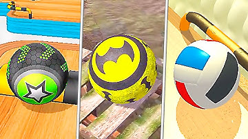 Going Balls vs Rollance vs Action Balls - Who Is First? Race-122