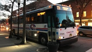 Community Coach HD 60fps: Riding 2016 MCI D4500CT 17006 on Route 77X (NYC to Morristown) 12/5/16