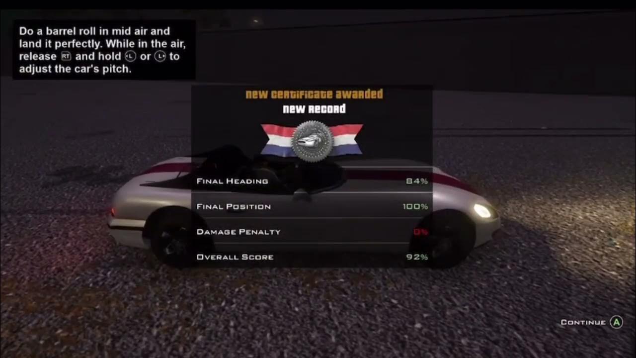 GTA San Andreas: Driving School Lesson #11 Alley Oop, Barrel Roll GTA San Andreas: Driving School Lesson #11 Alley Oop, Barrel Roll