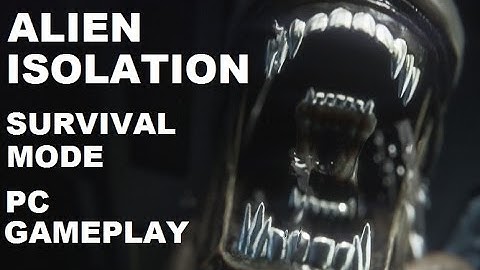 Alien Isolation Survival Mode Gameplay - PC Maxed Out