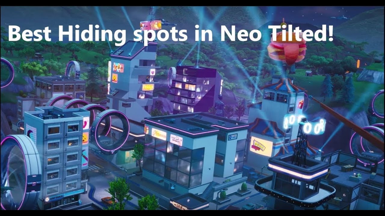 Top 5 hiding spots in Neo Tilted Fortnite season 9