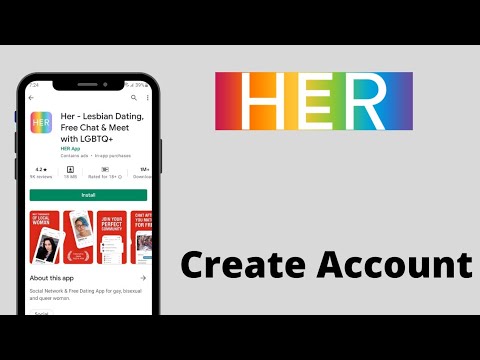 HER Dating App | Create Account | Sign up