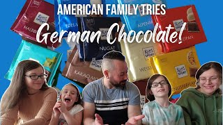 Americans Try German Chocolate for the First Time | American Family in Germany | Expat Life