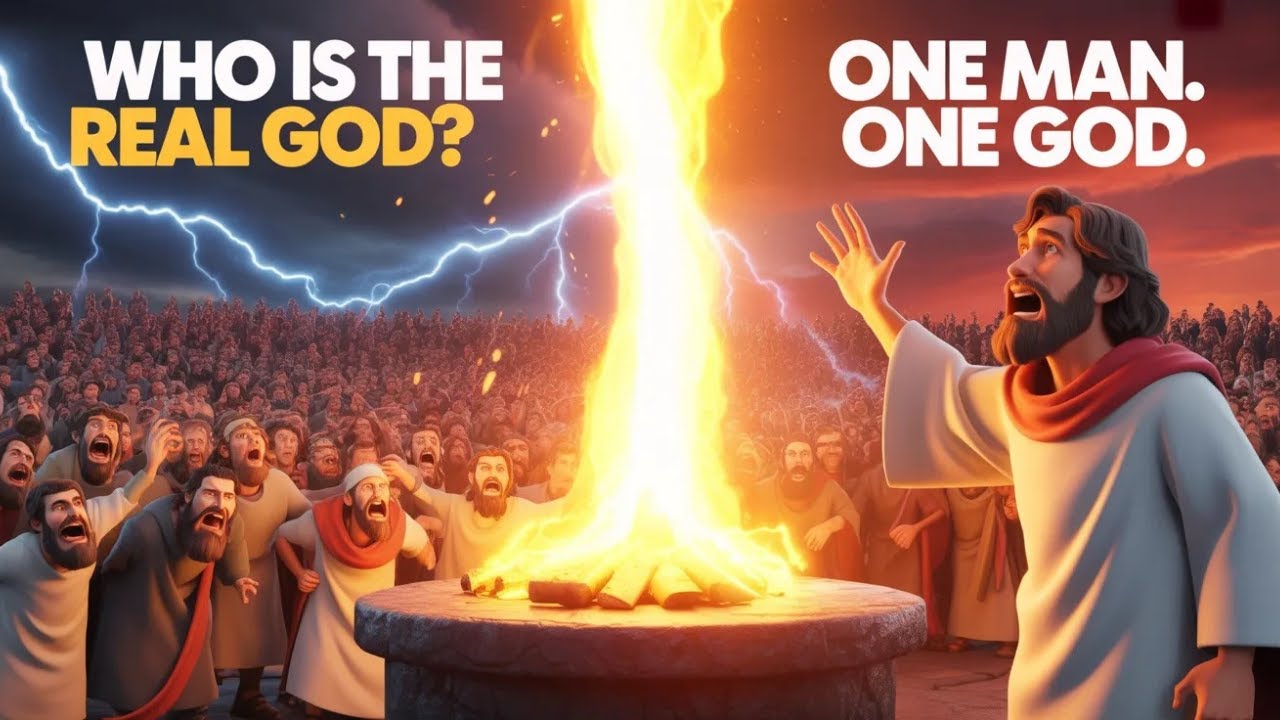 When Faith Faces Fire: The Day Elijah Proved the Living God