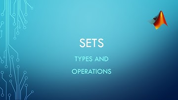 3a. Sets types and operations | Matlab with Nashi