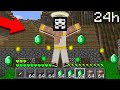 HACKER BECAME a GOD for 24 HOURS in Minecraft! Noob vs Pro