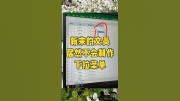 制作下拉菜单#每天学习一点点 #职场 #办公技巧 #干货分享 #excel