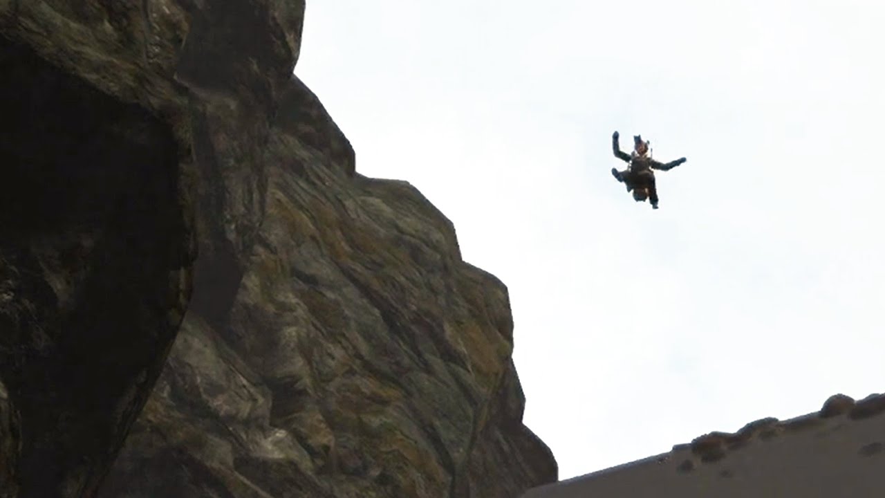 Cliff jumping gone wrong