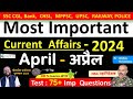 Current Affairs: April 2024 | Important current affairs 2024 | Current Affairs Quiz | Akshay sir