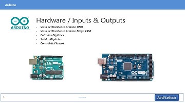 Arduino Hardware & Entradas y Salidas Digitales