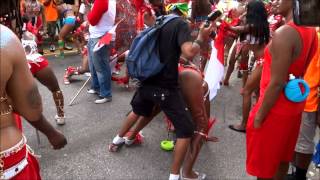 2012 West Indian Parade in Brooklyn, NY