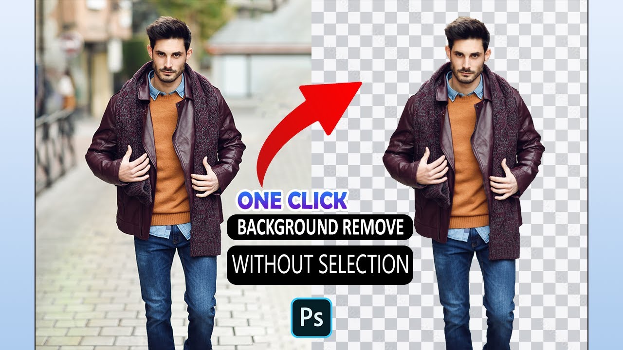 Remove Background without selection of Image tutorial YouTube
