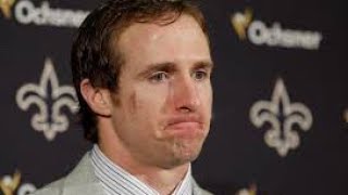 Drew Brees Breaks Down Into Tears As Long Term Teammate Retires