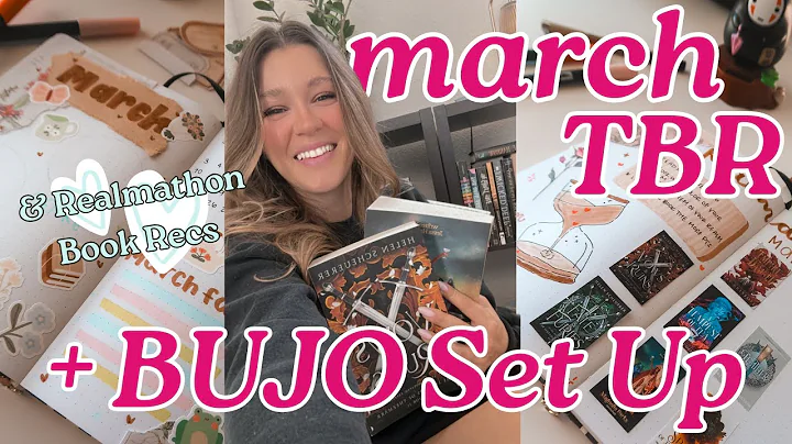 March TBR & Reading Journal Set Up 💫📝 with Realmathon Book Recommendations - Fantasy Romance - DayDayNews