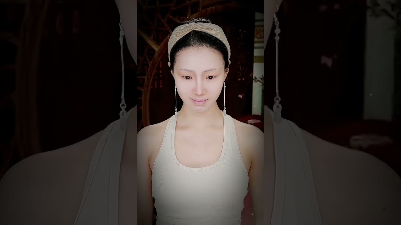 我哪里比得了她们，什么金啊玉的 我只是草木的人罢了！#是初九啊 #仿妆 #makeup #shorts