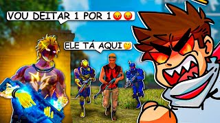 Usei a Nova Skin do PARADOXO Que Tem Habilidades Secretas No Solo Vs Squad - Free fire Mobile