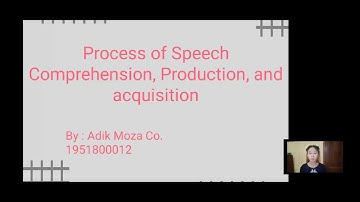 MidTest_Speech of Comprehension, Language Production, and Acquisition