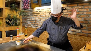 Top Class Teppanyaki Chef’s Skills, King’s Teppanyaki