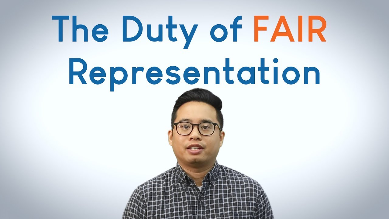 meaning of fair representation