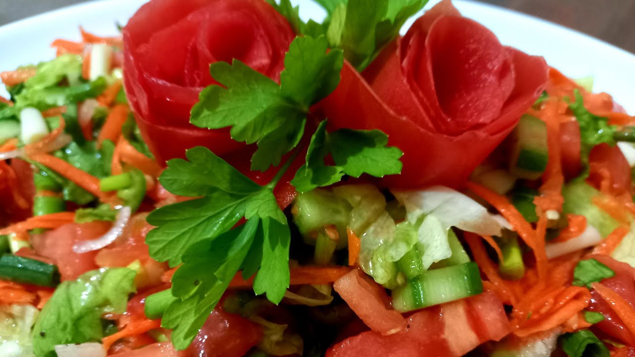 KARIŞIK MEVSİM SALATA TARİFİ /MEVSİM SALATA NASIL YAPILIR