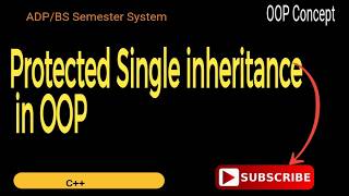 How Protected Inheritance Works in C++|Step-by-Step Guide|tech&amp;CsDepartment|C++ Tutorial|Protected