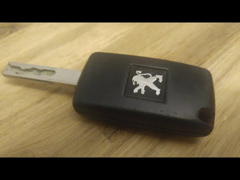 EASY – Peugeot Key Fob Battery Replacement 207 307 308 407 – DIY