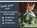 DIY Automatic Chicken Door Opener