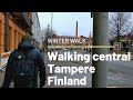 Walking central Tampere (4K UHD)