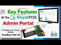 "How to Operate Royal POS in Posiflow 8-Inch Touch Machine | Step-by-Step Demo"