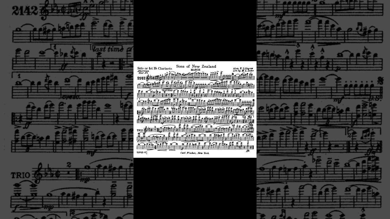 Sons of New Zeland - Alex Lithgow (Marcia)