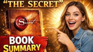 The Secret by Rhonda Byrne – Full Summary in English | Law of Attraction Explained