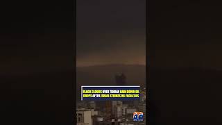 Black Clouds Over Tehran Rain Down Oil Drops After Israel Strikes Oil Facilities | Geo News English