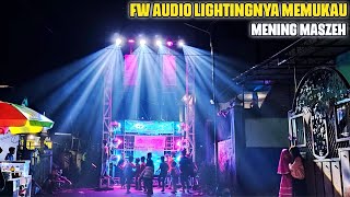 Meningfw  Hajatan Horeg Di Wagir Lightingnya Memukau