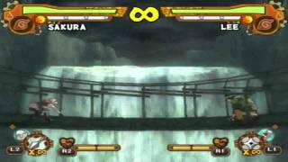 NUN5 Sakura vs. Konoha Shippuuden teams \u0026 Hanabi