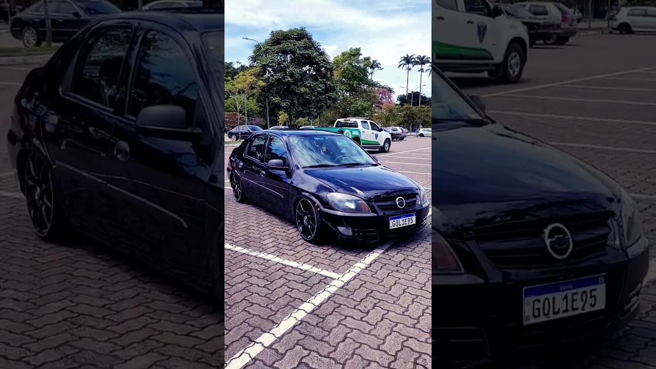 Chevrolet Prisma nas rodas Daimler aro 17". 