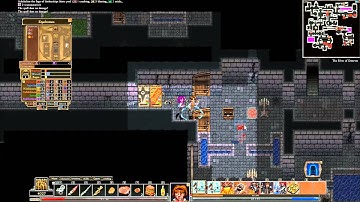Playing Dungeons of Dredmor (Run 1, part 2)