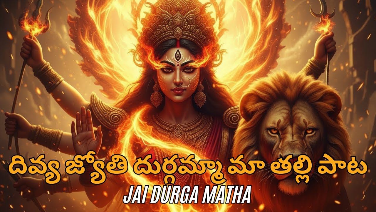 ⭐దివ్య జ్యోతి దుర్గమ్మా | Powerful Durga Devotional Song | Divya Jyothi Durgamma Maa Thalli Amma