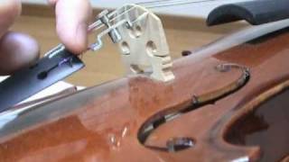 バイオリンの弦の張り方１（弦の選び方）