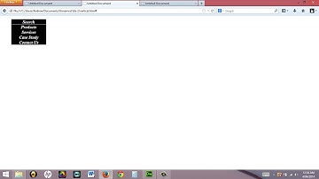 How to create a Vertical Navigation Bar in Dreamweaver Creative Cloud