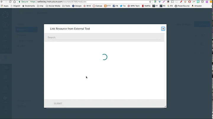 Google Drive and Canvas Integration