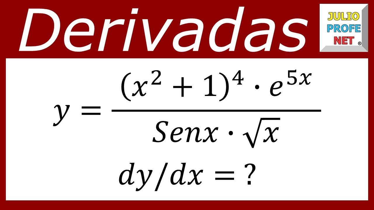 physical education DERIVACIÓN LOGARÍTMICA - Ejercicio 2