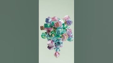 Popping Dice Animation | Looping Video