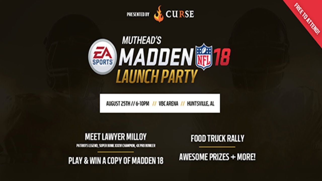 MUTHEAD MADDEN LAUNCH PARTY!!
