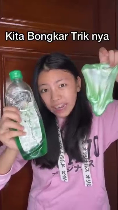 Trik Buat Slime dari Sabun cuci piring ! Pasti jadi bagus #shorts Nasya kaila nazifah