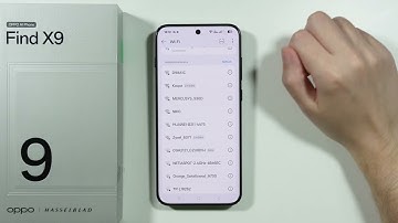 OPPO Find X9/X9 Pro: verbinding maken met wifi