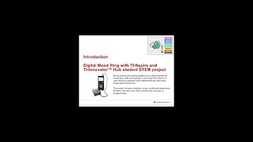 Digital Mood Ring for TI-Nspire 1 Introduction