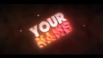 FREE INTRO TEMPLATE AE+C4D #4