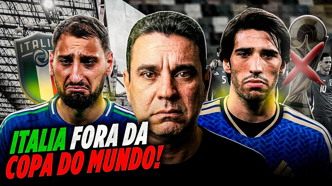 ITÁLIA ESTÁ FORA DA COPA DO MUNDO | EngStream #39